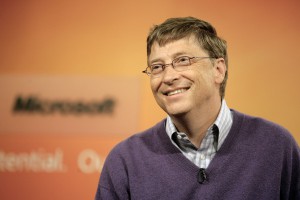 Bill Gates, founder of Microsoft